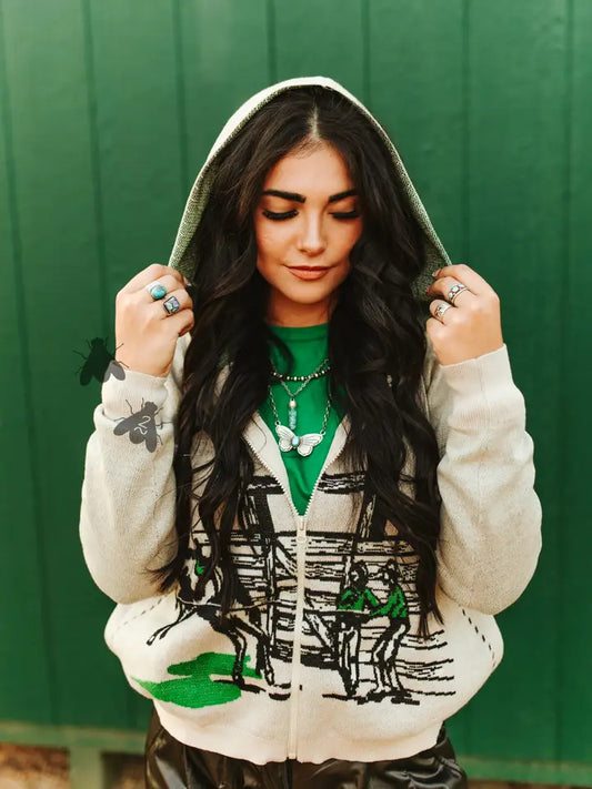 2 Fly Co. Zip Up Sweaters