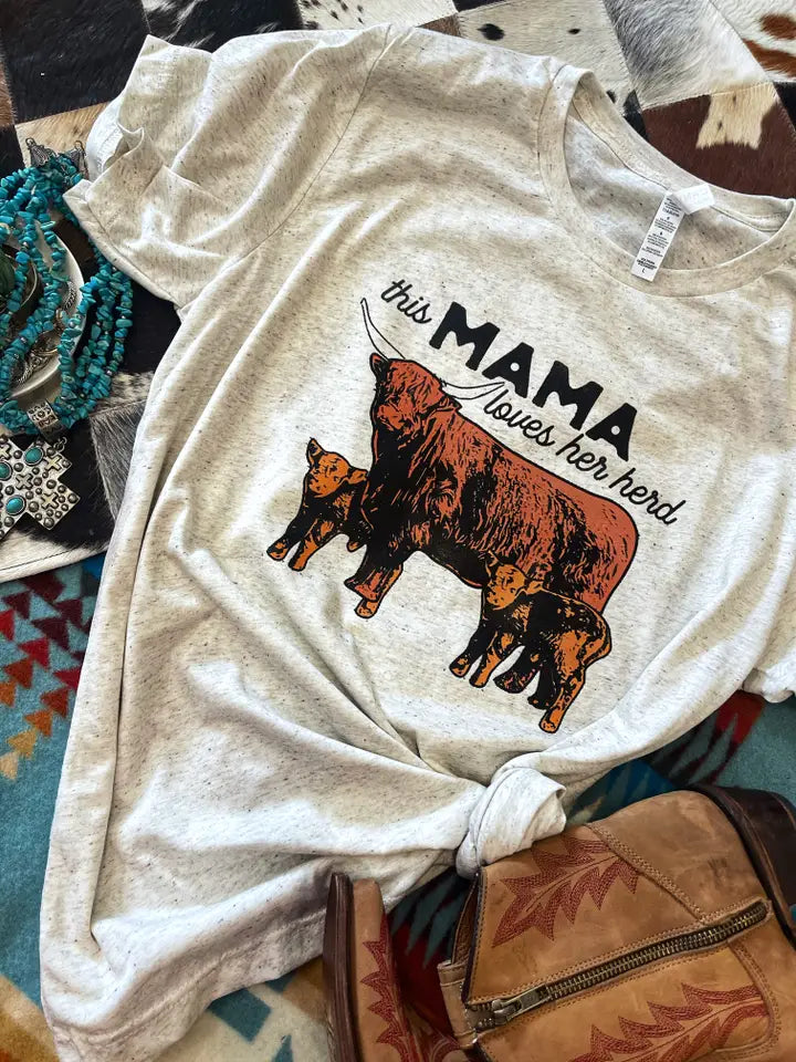 This Mama Loves Her Herd T-Shirt