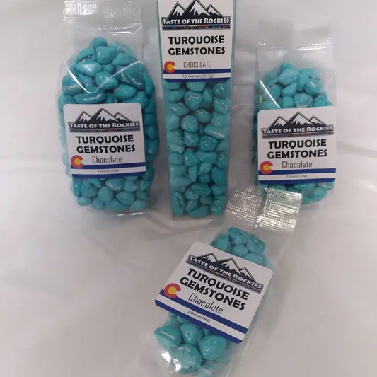 Chocolate Turquoise Rocks