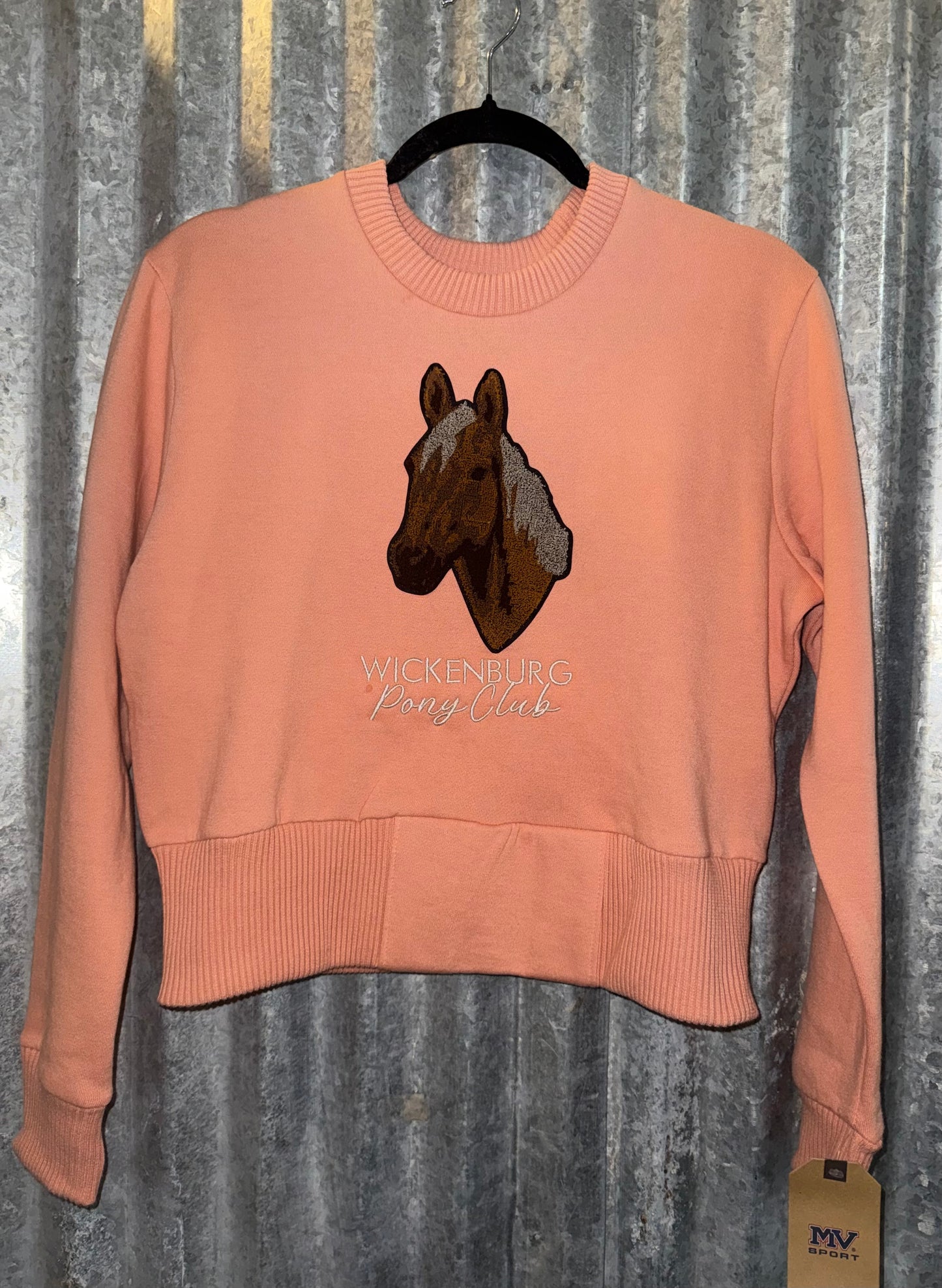 Wickenburg Pony Club Patch Cropped Crewneck
