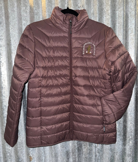 Wickenburg Arizona Ladies Puffy Landway Jacket