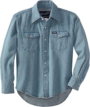 Boys Wrangler Pearl Snaps