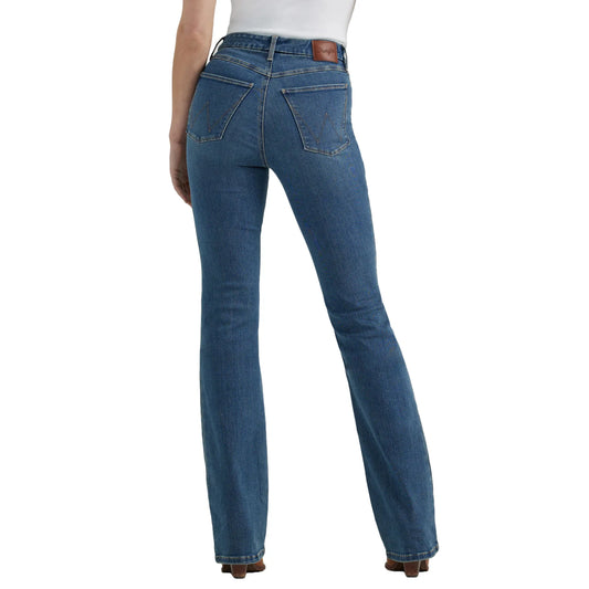 Wrangler Ladies Bespoke Ada High Rise Bootcut Jeans