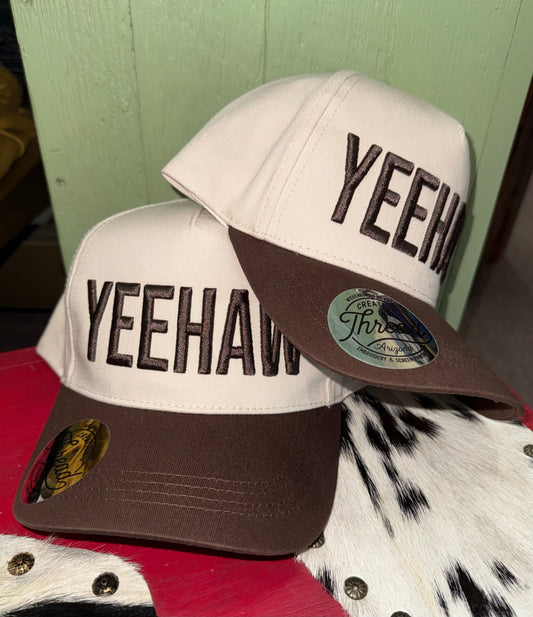 Yeehaw Puff Embroidered Hats