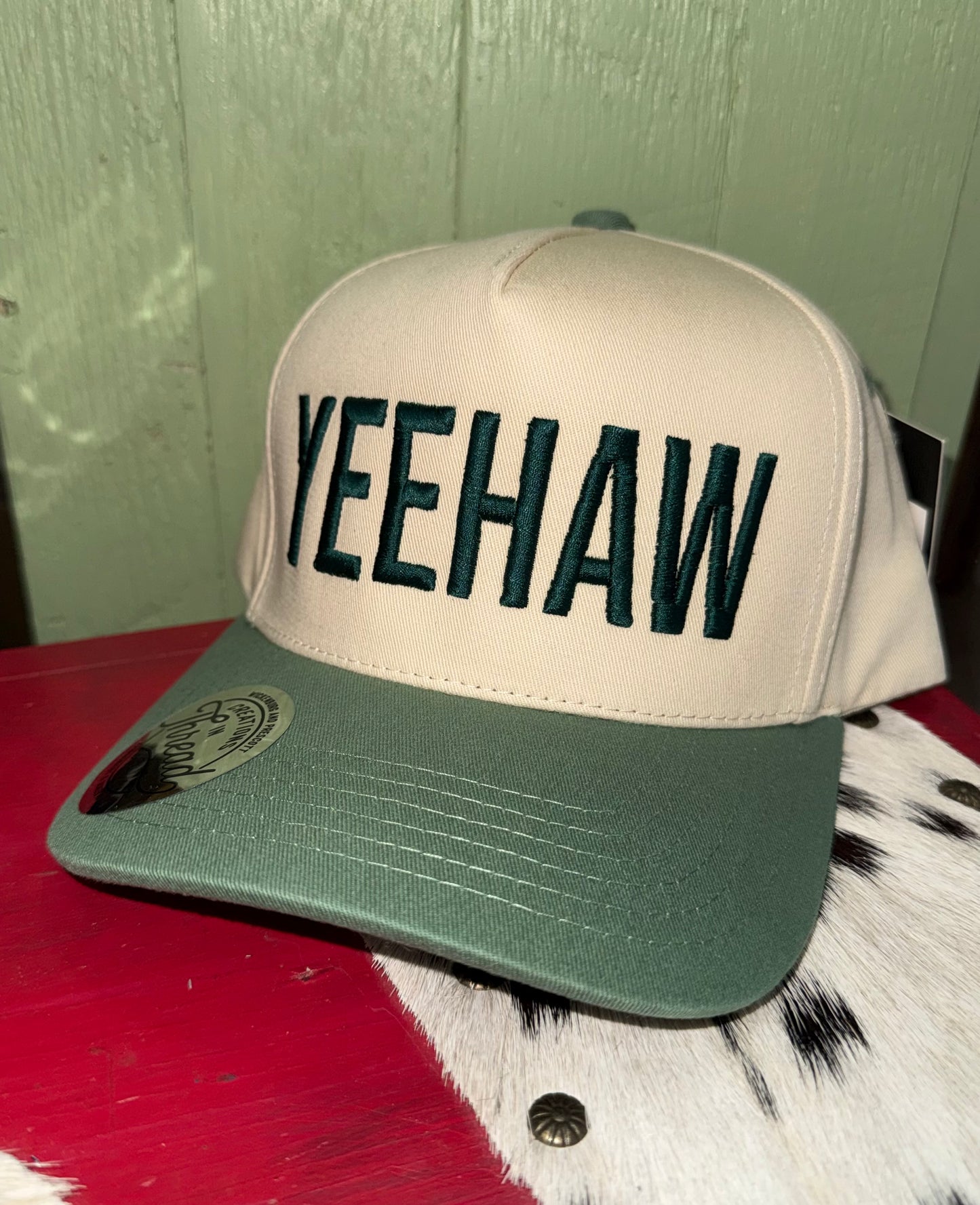 Yeehaw Puff Embroidered Hats