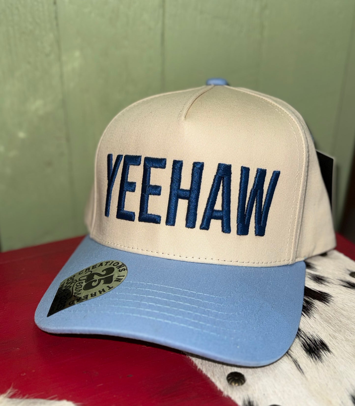 Yeehaw Puff Embroidered Hats