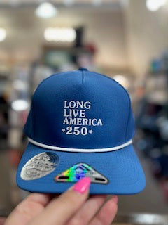 Long Live America 250 Embroidered Cap