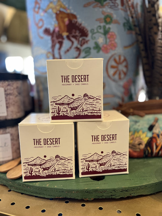 The Desert- Rosemary & Sage Candle