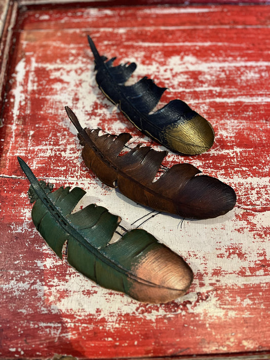 Leather Feathers