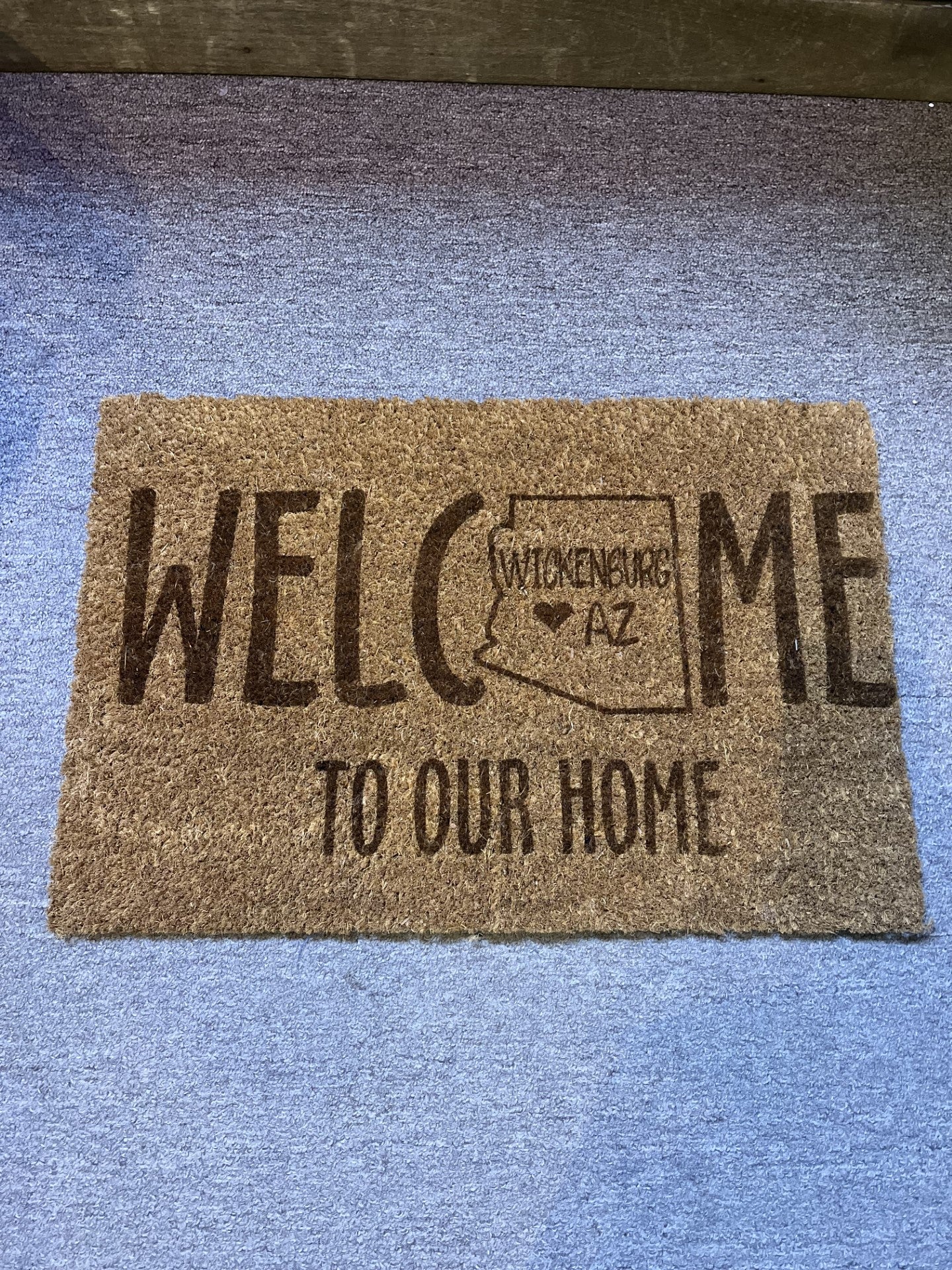 Welcome To Our Home Mat