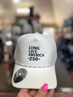 Long Live America 250 Embroidered Cap