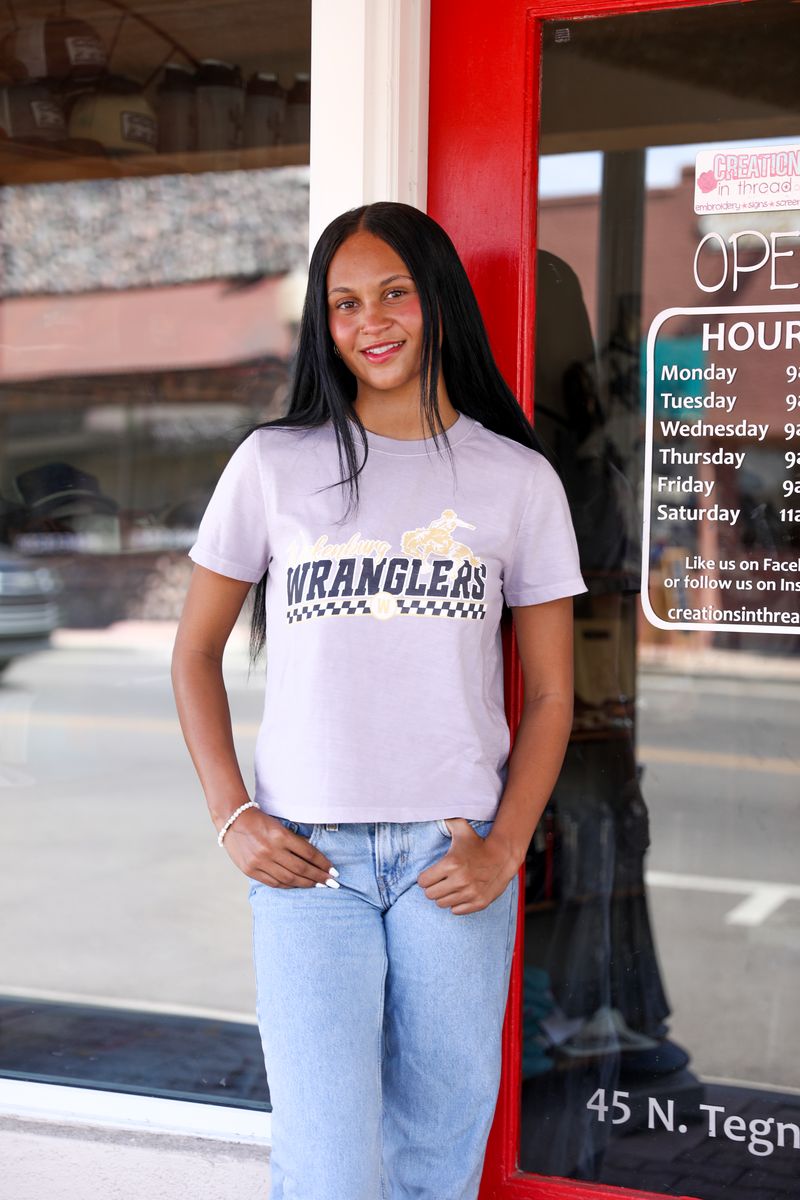 WHS Wranglers T-shirt-Wrangled Up